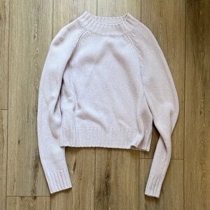 Vince Light Pink Crew Neck Sweater